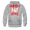 Jersey Aces Premium Hoodie - heather gray