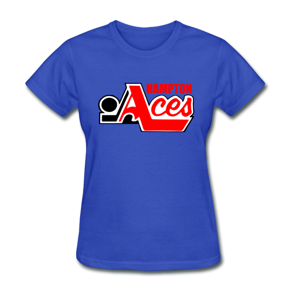 Hampton Aces Women's T-Shirt - royal blue