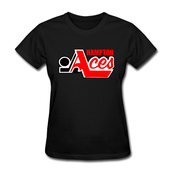 Hampton Aces Women's T-Shirt - black