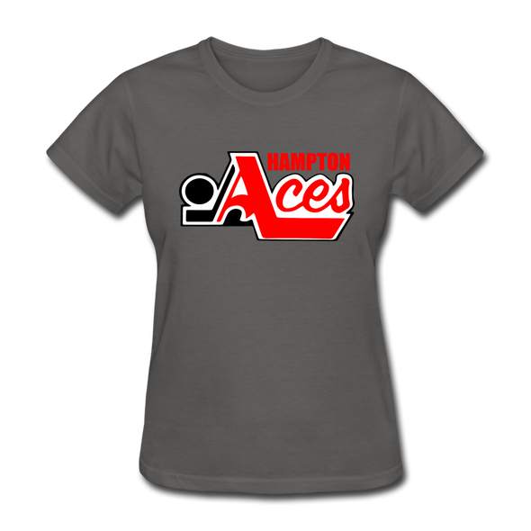 Hampton Aces Women's T-Shirt - charcoal