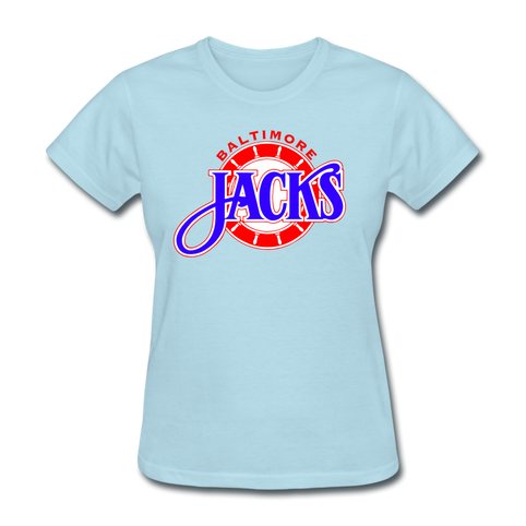 Baltimore Skipjacks Alt Women's T-Shirt - powder blue