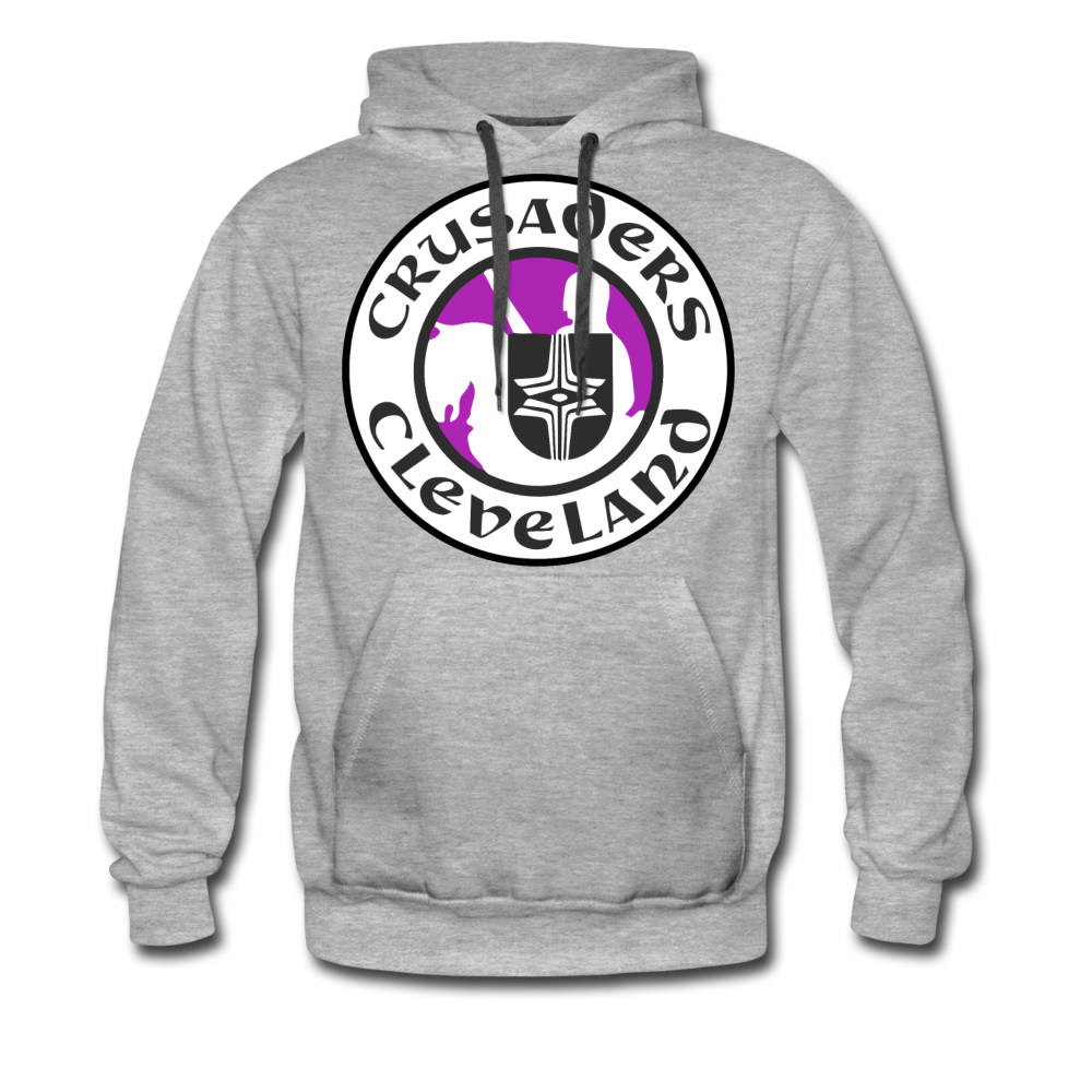 Cleveland Crusaders Hoodie (Premium) - heather gray