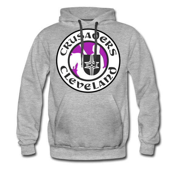Cleveland Crusaders Hoodie (Premium) - heather gray