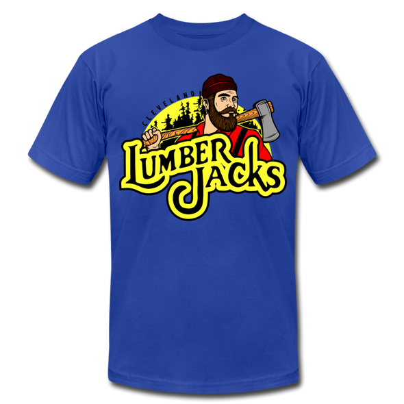 Cleveland Lumberjacks Logo T-Shirt (Premium) - royal blue