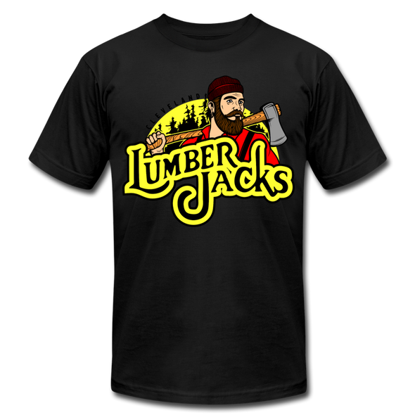 Cleveland Lumberjacks Logo T-Shirt (Premium) - black