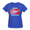 Peoria Prancers Women's T-Shirt - royal blue