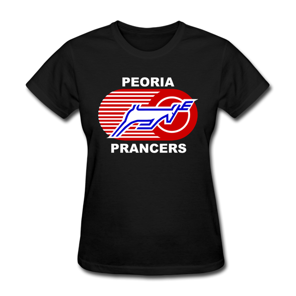 Peoria Prancers Women's T-Shirt - black