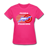 Peoria Prancers Women's T-Shirt - fuchsia