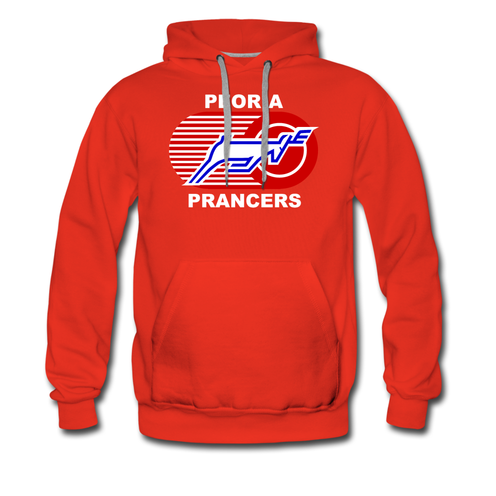 Peoria Prancers Hoodie (Premium) - red