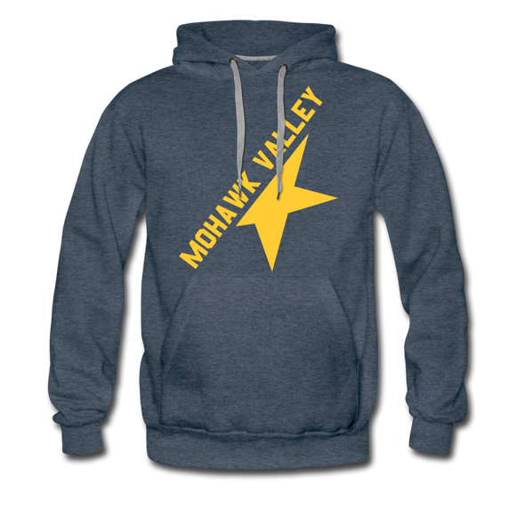 Mohawk Valley Stars Hoodie (Premium) - heather denim