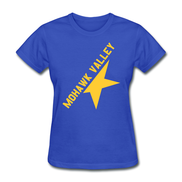 Mohawk Valley Stars Women's T-Shirt - royal blue