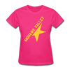 Mohawk Valley Stars Women's T-Shirt - fuchsia