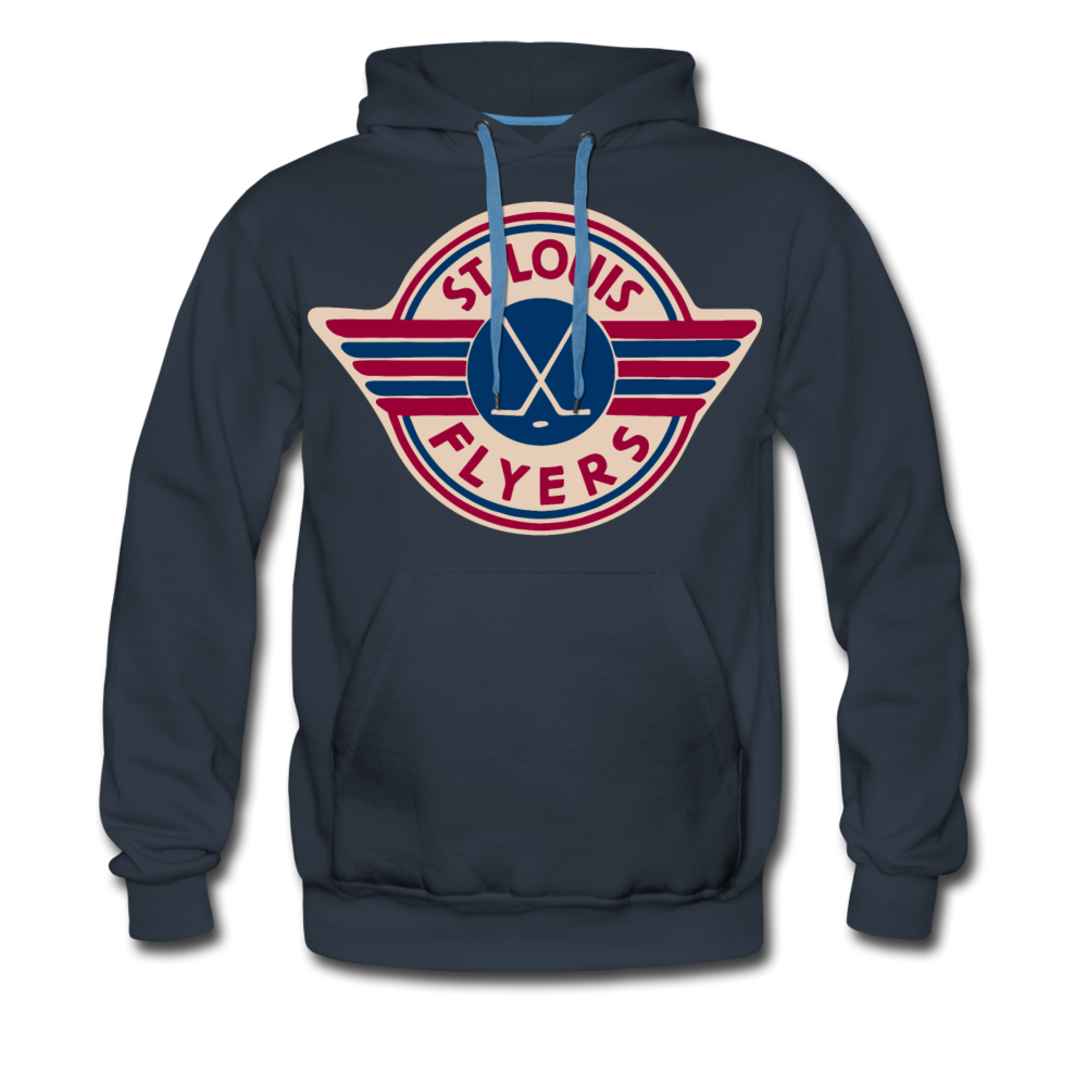 St. Louis Flyers Hoodie (Premium) - navy