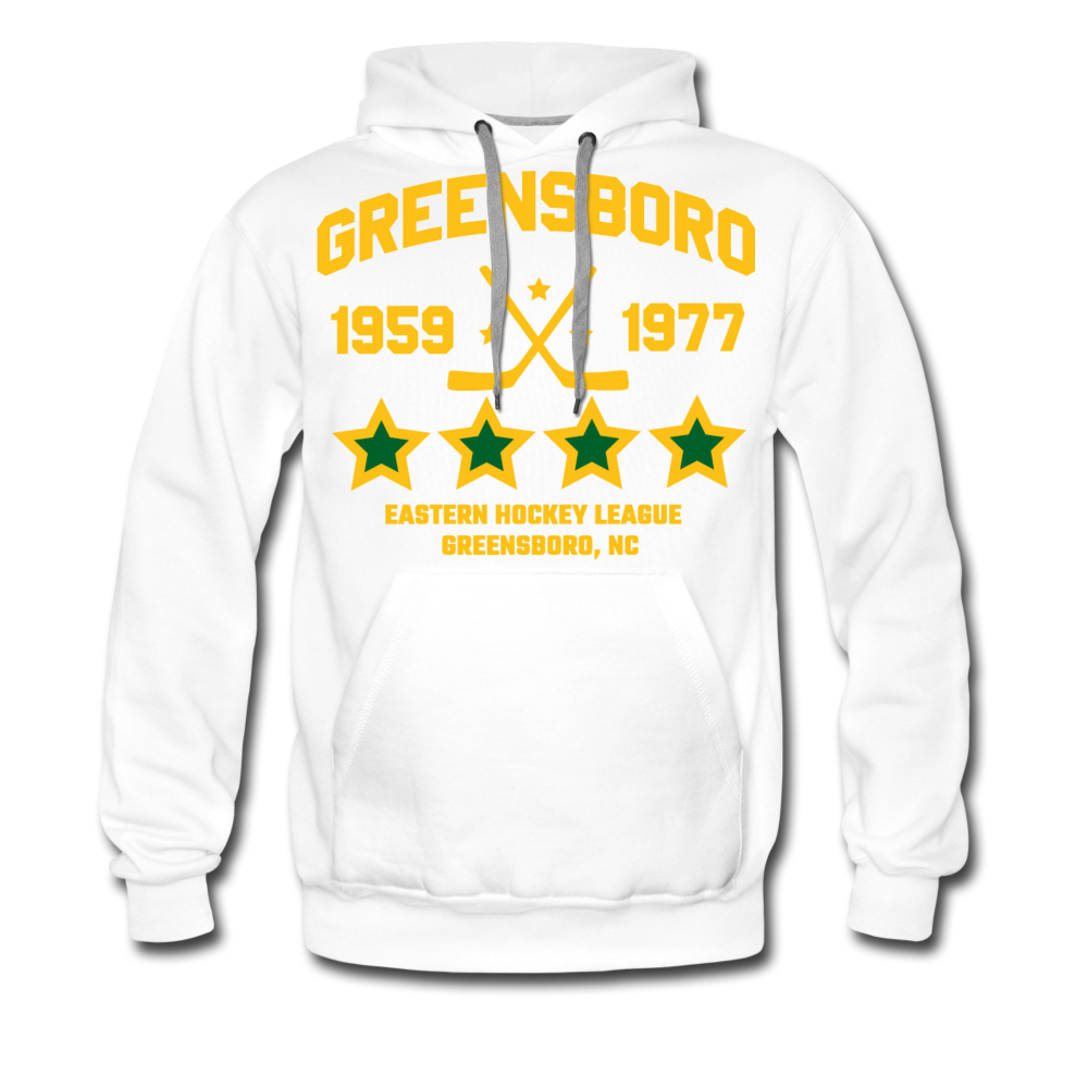 Greensboro Hockey Club Hoodie (Premium) - white