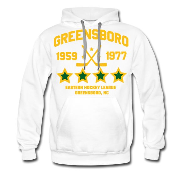 Greensboro Hockey Club Hoodie (Premium) - white