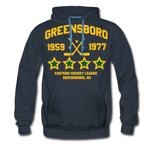 Greensboro Hockey Club Hoodie (Premium) - navy