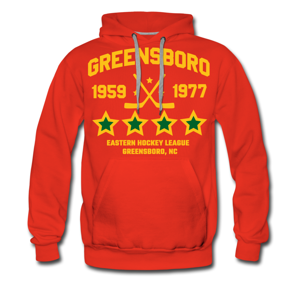 Greensboro Hockey Club Hoodie (Premium) - red