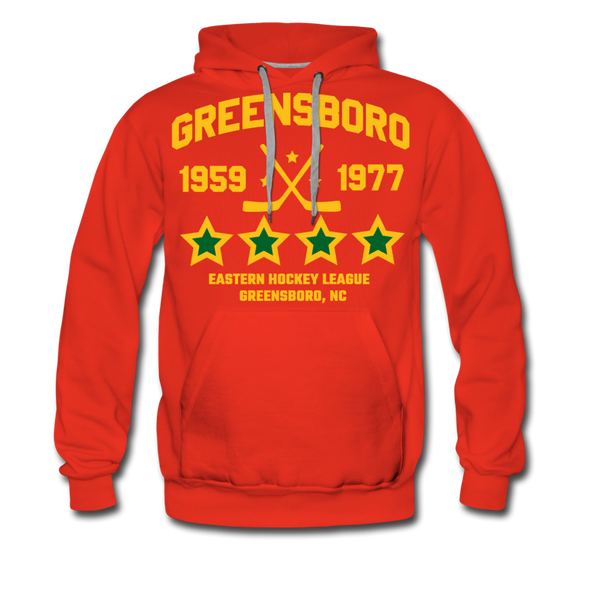 Greensboro Hockey Club Hoodie (Premium) - red