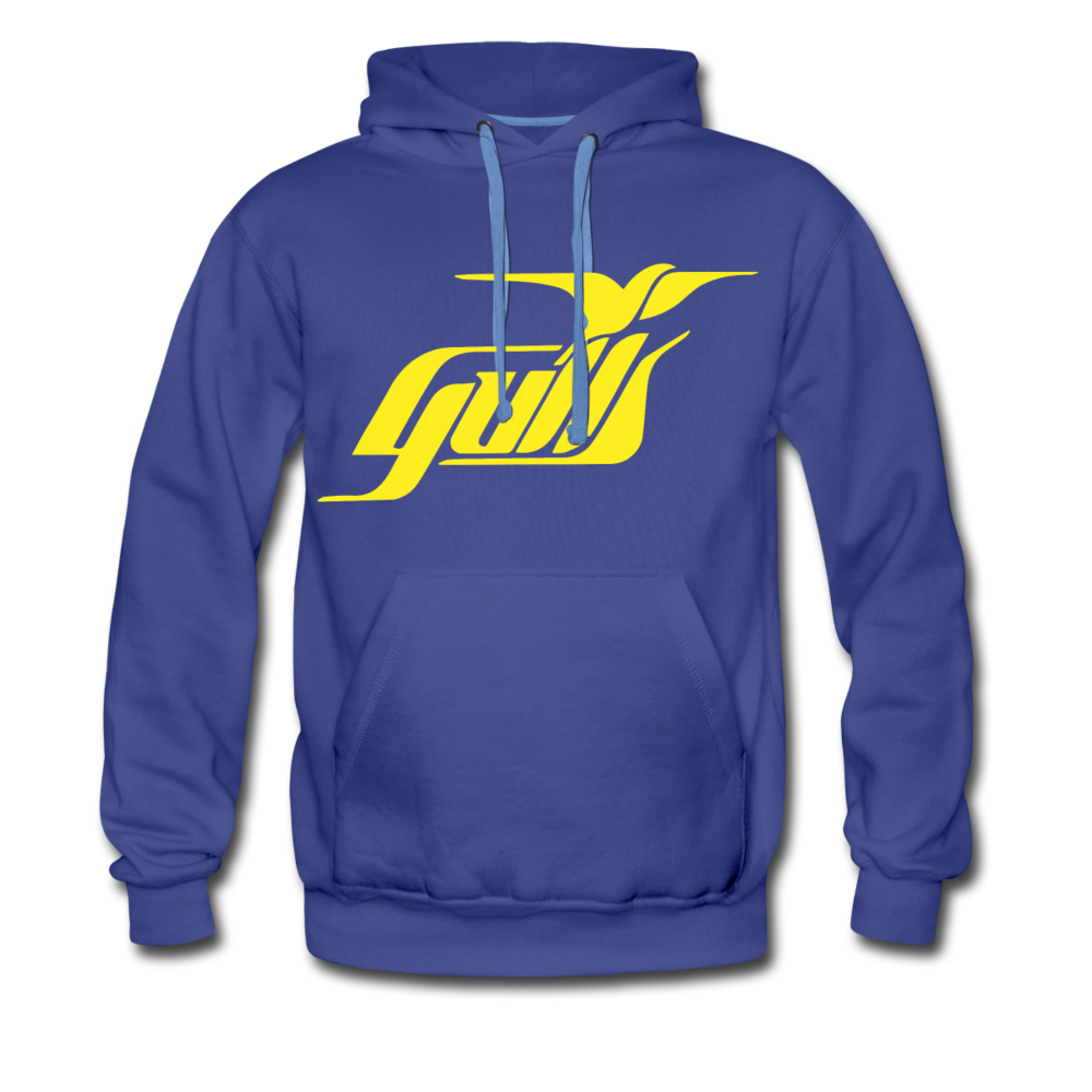 Hampton Gulls Yellow Design Hoodie (Premium) - royalblue