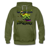 Louisville RiverFrogs Double Sided Hoodie (Premium) - olive green