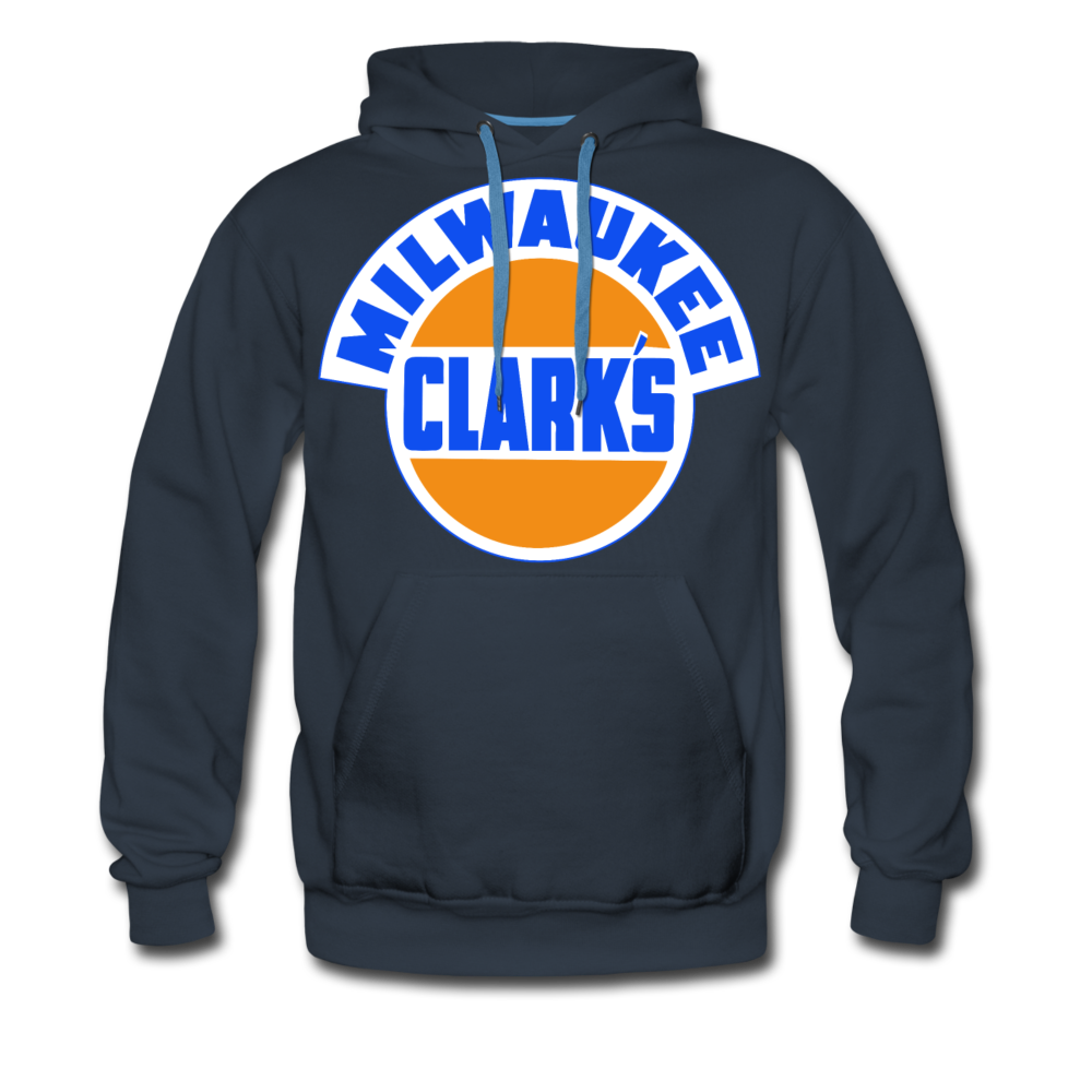Milwaukee Clarks Hoodie (Premium) - navy