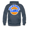 Milwaukee Clarks Hoodie (Premium) - heather denim