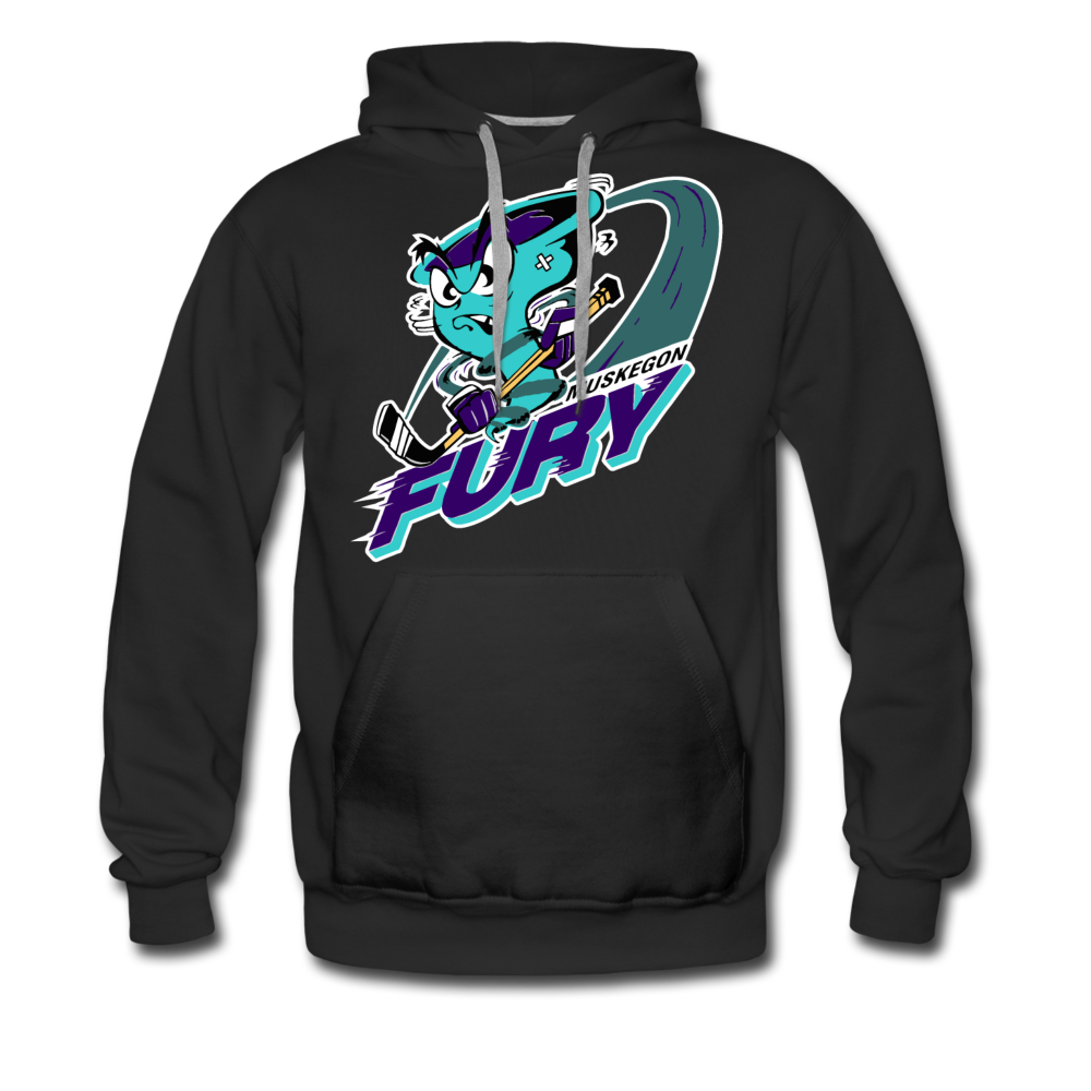 Muskegon Fury Hoodie (Premium) - black