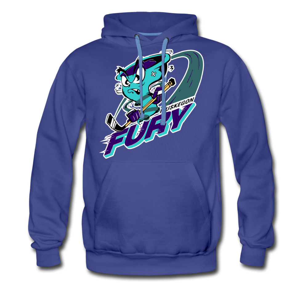 Muskegon Fury Hoodie (Premium) - royalblue