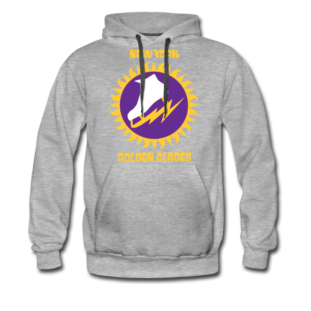 New York Golden Blades Hoodie (Premium) - heather gray