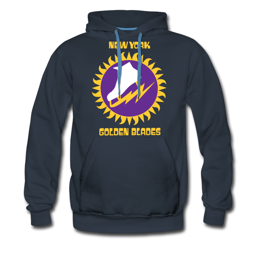 New York Golden Blades Hoodie (Premium) - navy
