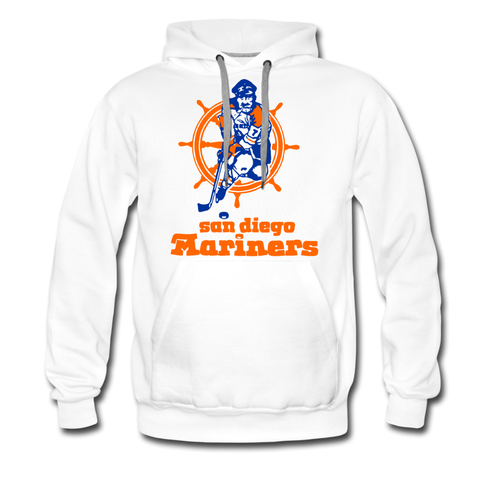 San Diego Mariners Hoodie (Premium) - white