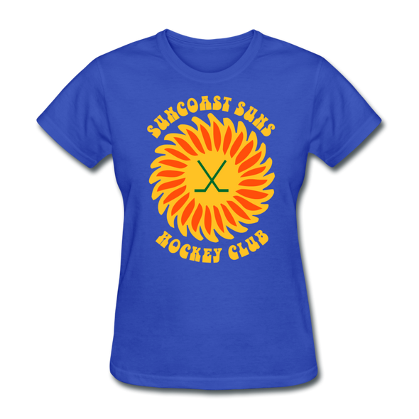 Suncoast Suns Women's T-Shirt - royal blue