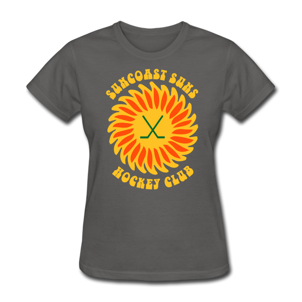 Suncoast Suns Women's T-Shirt - charcoal