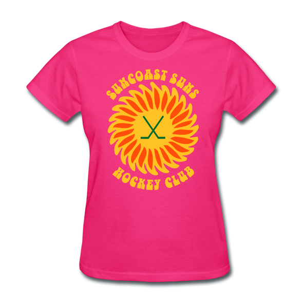 Suncoast Suns Women's T-Shirt - fuchsia