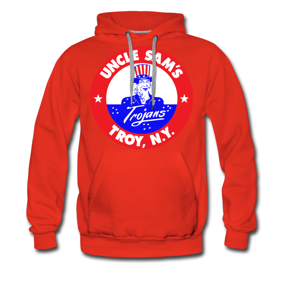 Troy Uncle Sam's Trojans Hoodie (Premium) - red