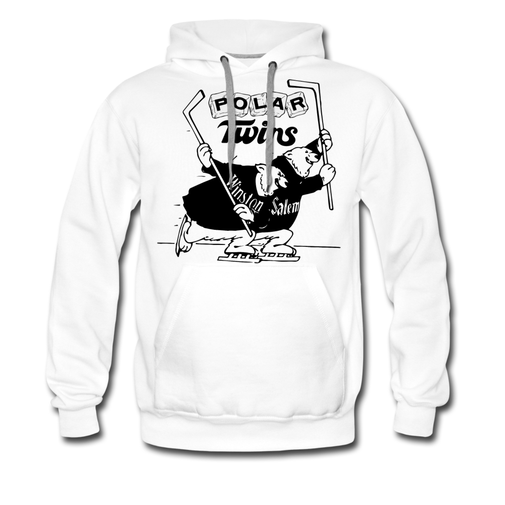 Winston-Salem Polar Twins Hoodie (Premium) - white