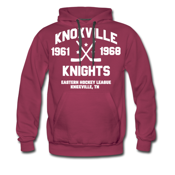 Knoxville Knights Double Sided Premium Hoodie - burgundy