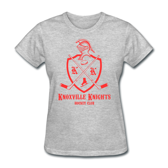 Knoxville Knights Coat of Arms Women's T-Shirt - heather gray