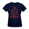 Knoxville Knights Coat of Arms Women's T-Shirt - navy