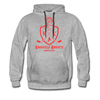 Knoxville Knights Coat of Arms Premium Hoodie - heather gray