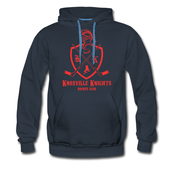 Knoxville Knights Coat of Arms Premium Hoodie - navy