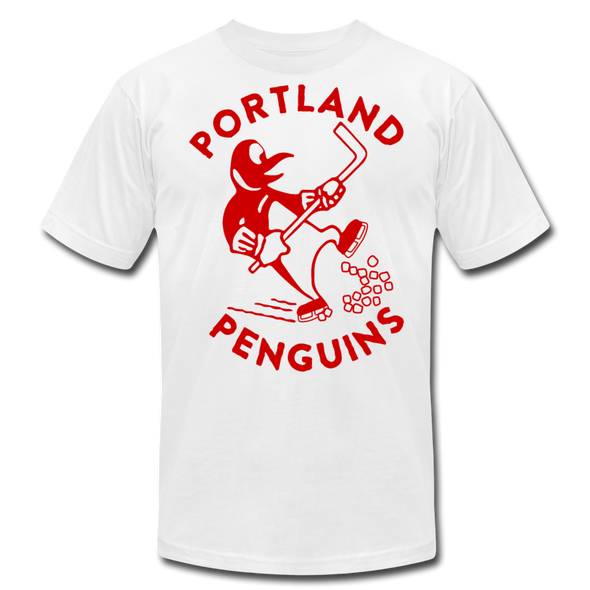 Portland Penguins T-Shirt ((Premium) - white