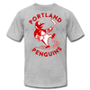 Portland Penguins T-Shirt ((Premium) - heather gray