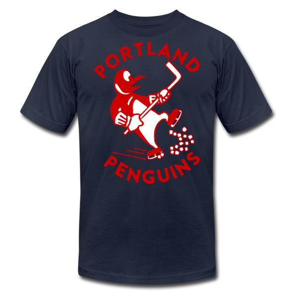 Portland Penguins T-Shirt ((Premium) - navy