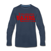 Philadelphia Blazers Text Long Sleeve T-Shirt - navy