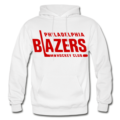 Philadelphia Blazers Text Hoodie - white