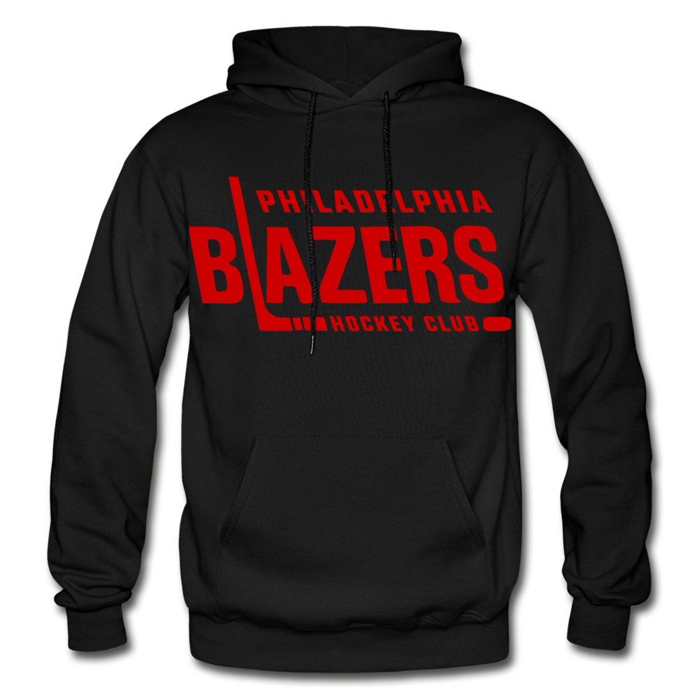 Philadelphia Blazers Text Hoodie - black