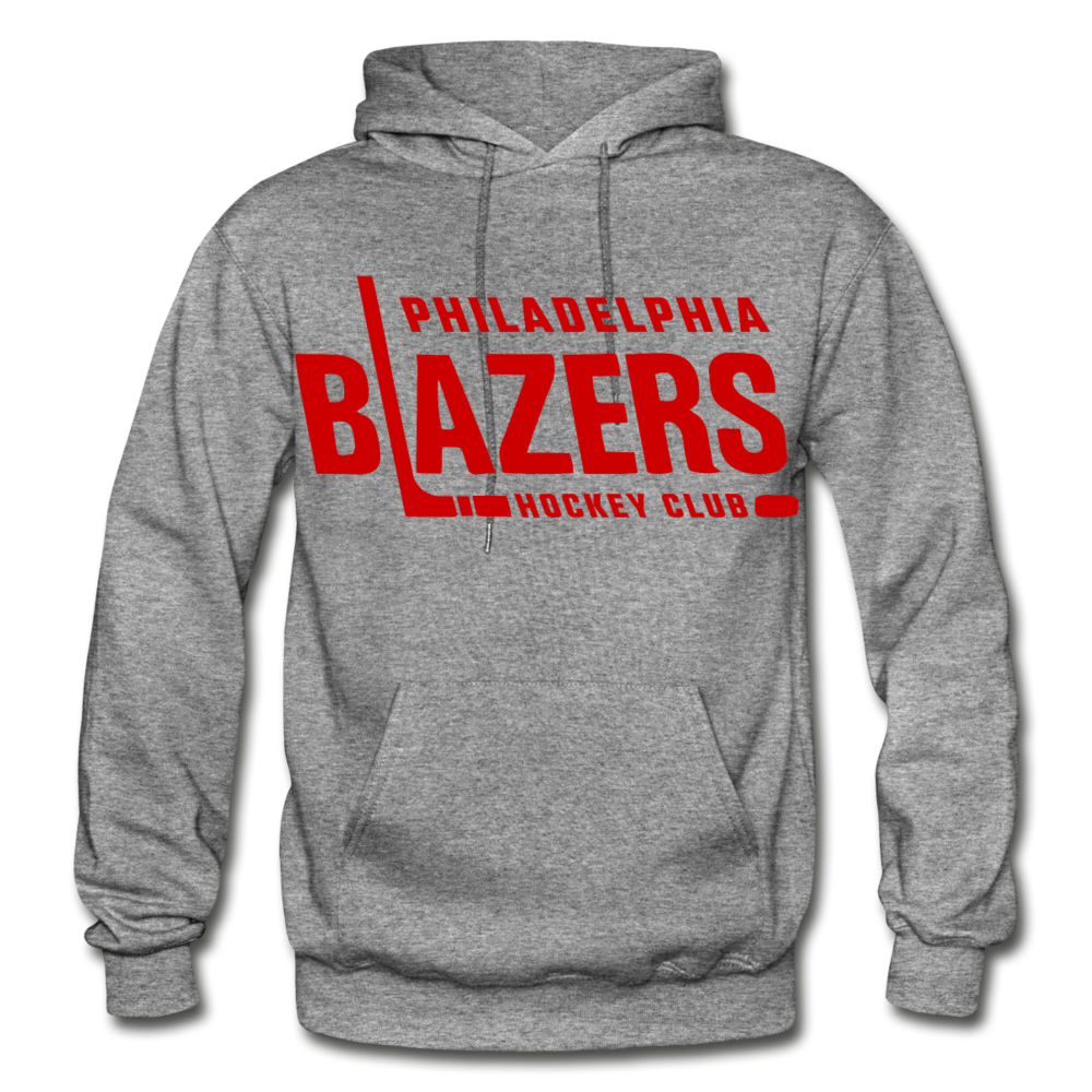 Philadelphia Blazers Text Hoodie - graphite heather