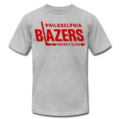 Philadelphia Blazers Text T-Shirt (Premium) - heather gray