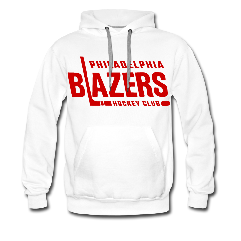 Philadelphia Blazers Text Hoodie (Premium) - white